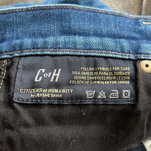 Citizens of Humanity Dani Cropped Straight Leg Jeans Size 25 - Picture 11 of 16